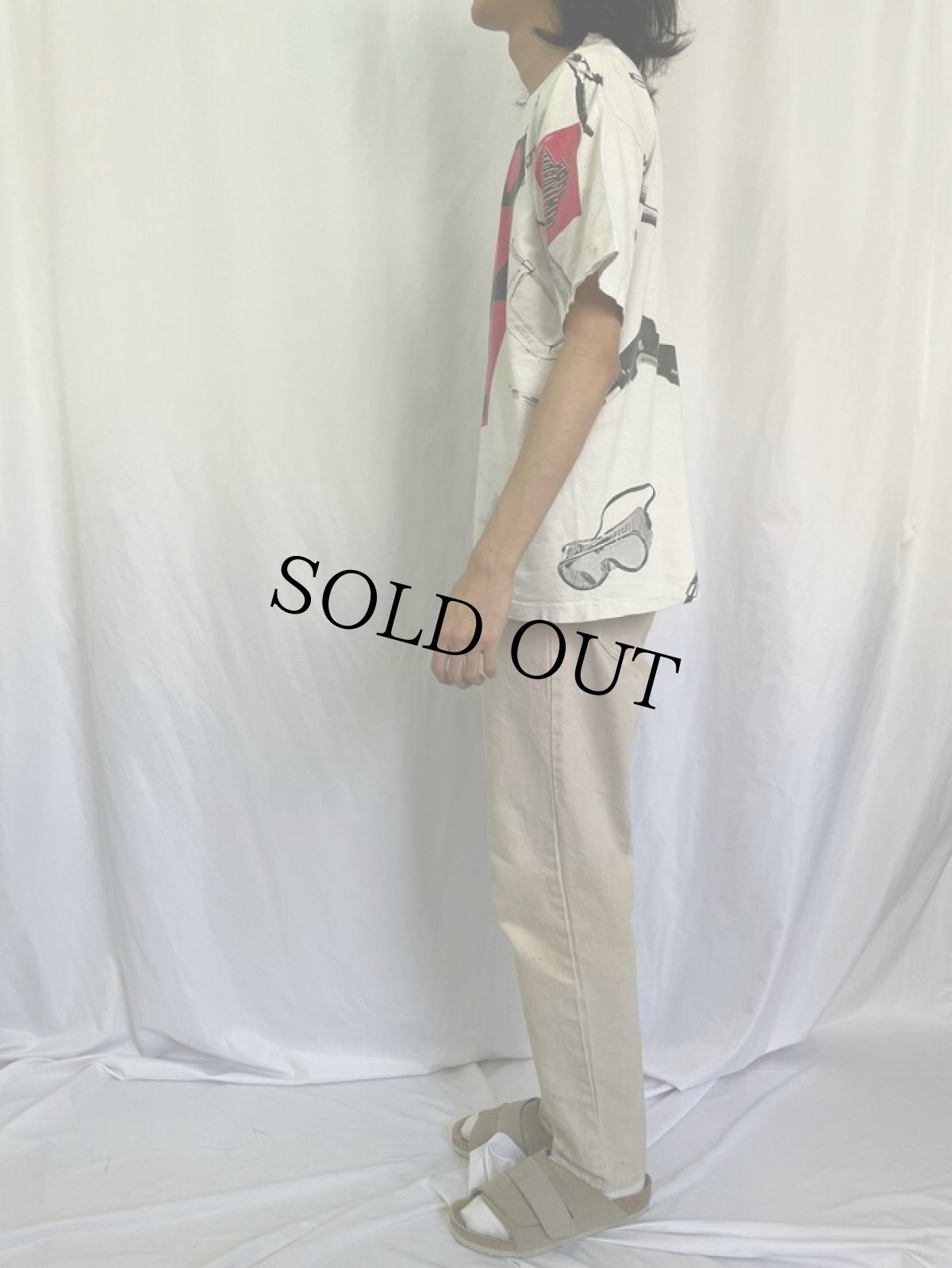 画像3: Home Improvement "BIG TOOL" TVドラマ 大判プリントTシャツ XXL (3)