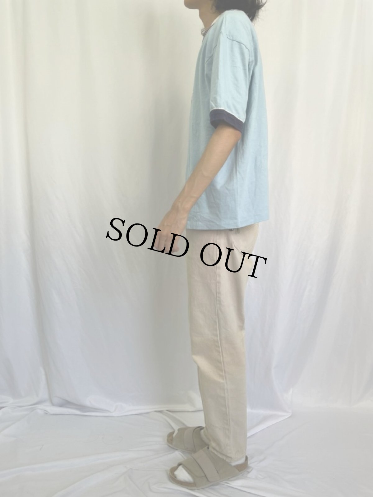 画像3: 90's STAR WARS USA製 チューバッカ 映画プリント リンガーTシャツ XL (3)