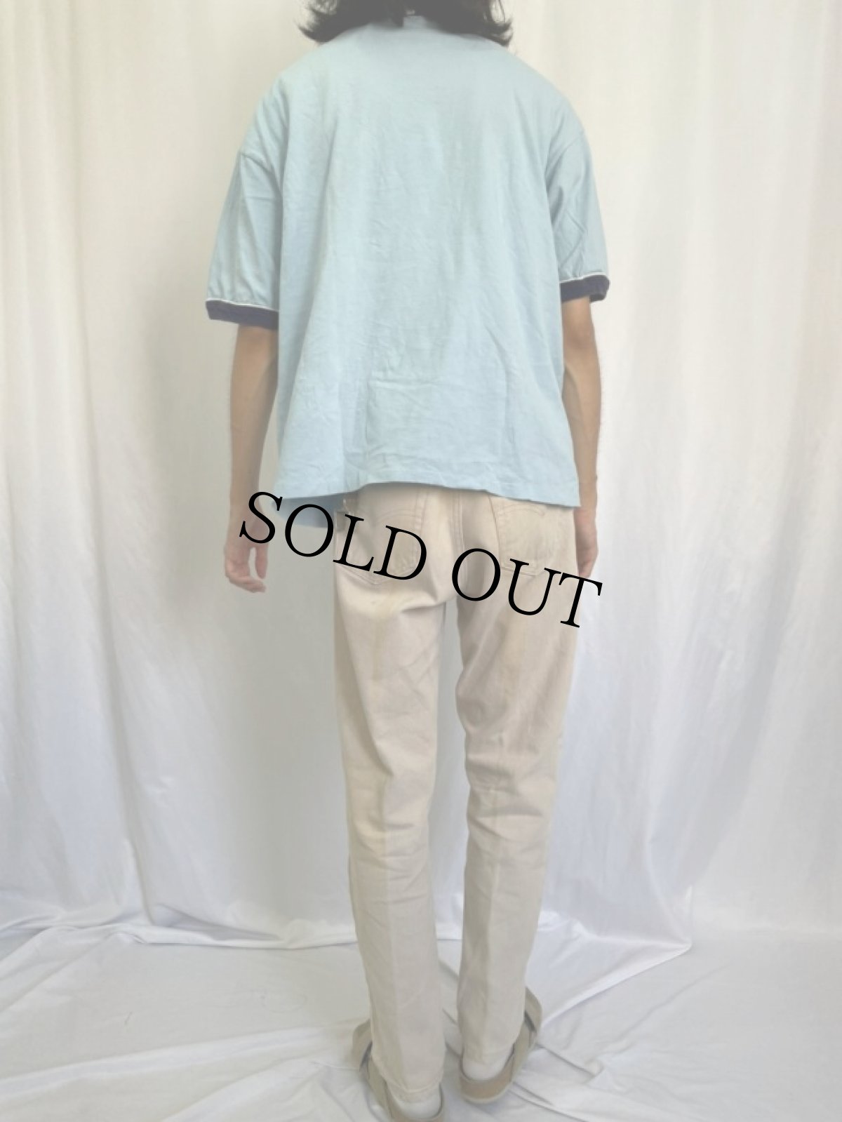 画像4: 90's STAR WARS USA製 チューバッカ 映画プリント リンガーTシャツ XL (4)