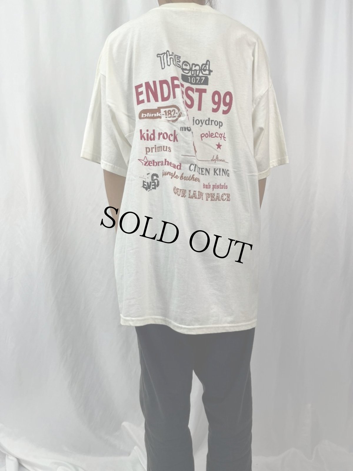 画像4: 90's 107.7 The End / Endfest ミュージックフェスティバルTシャツ DEADSTOCK XL (4)