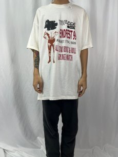 画像2: 90's 107.7 The End / Endfest ミュージックフェスティバルTシャツ DEADSTOCK XL (2)