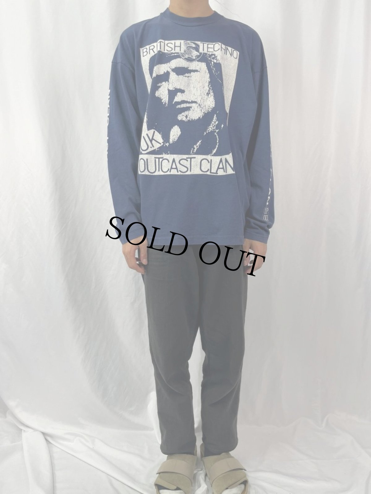 画像2: OUTCAST CLAN BRITISH TECHNO プリントロンT XL (2)