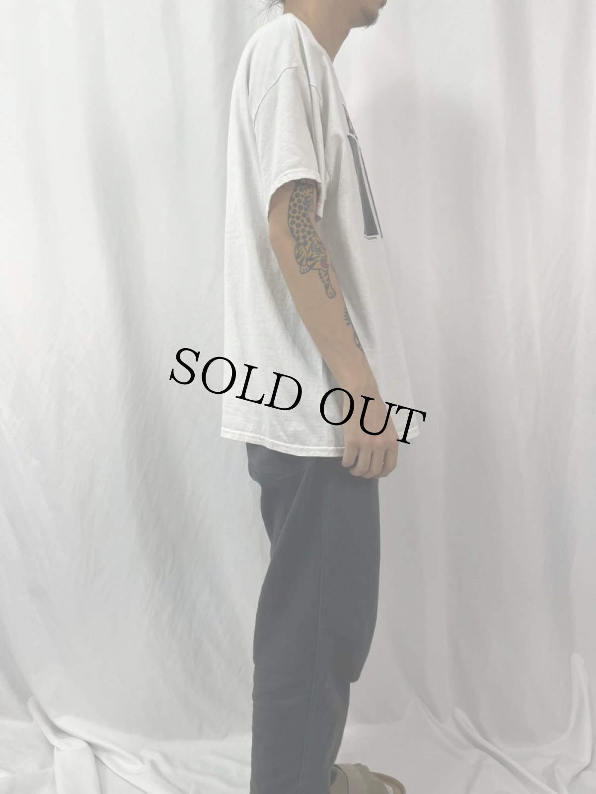 画像3: BLACK FLAG ハードコアパンクバンドTシャツ XL (3)