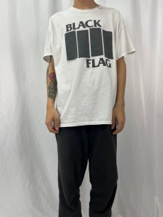 画像2: BLACK FLAG ハードコアパンクバンドTシャツ XL (2)