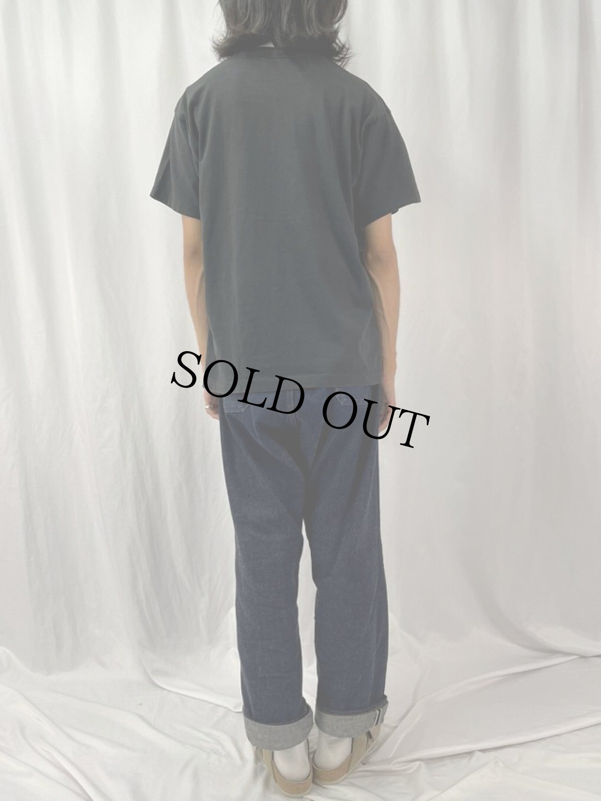 画像4: 90's Herman Leonard USA製 "BUDDY RICH" ジャズ・ミュージシャン フォトプリントTシャツ XL (4)