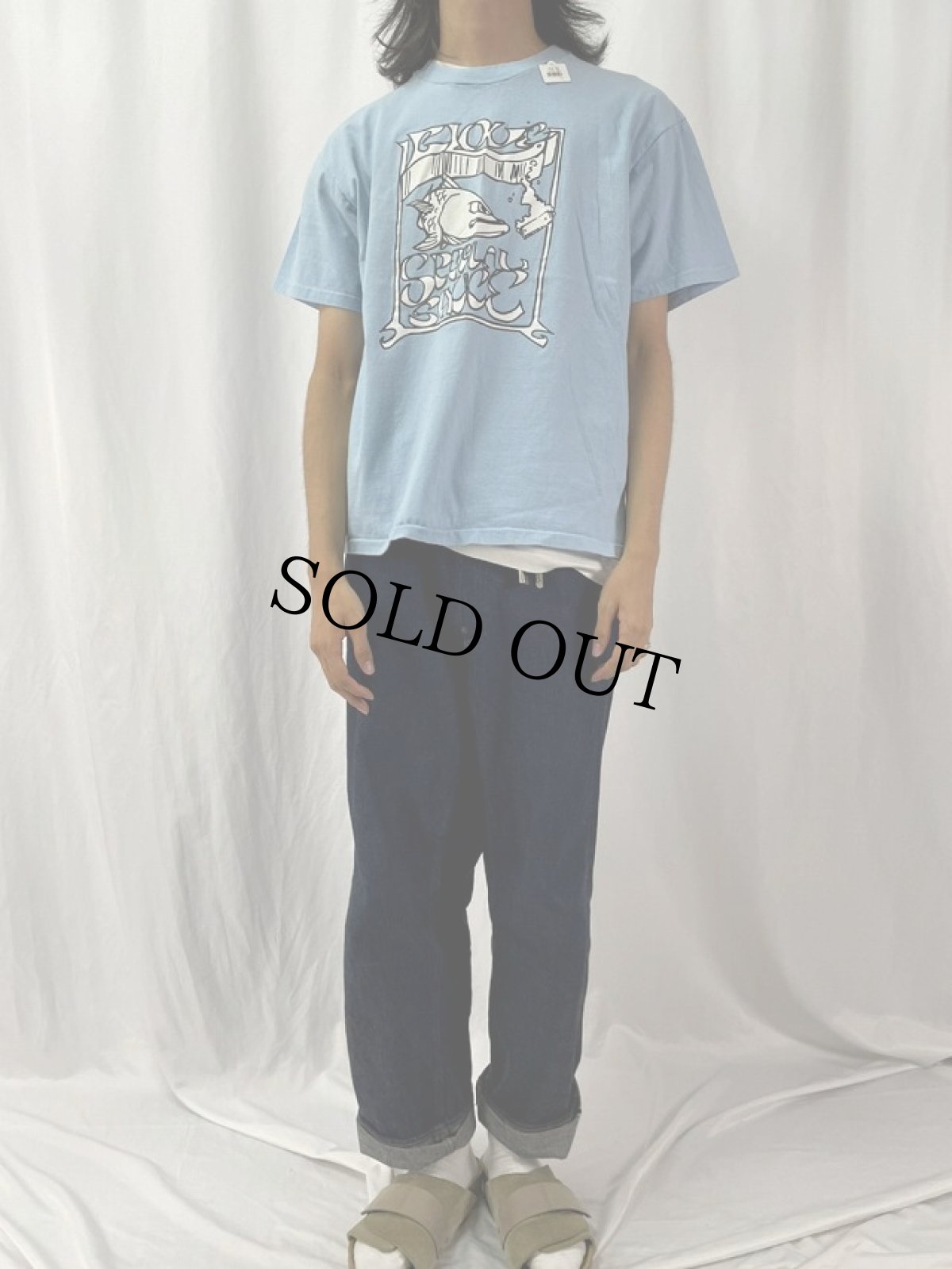 画像2: G. Love & Special Sauce オルタナティヴヒップホップバンドTシャツ L (2)