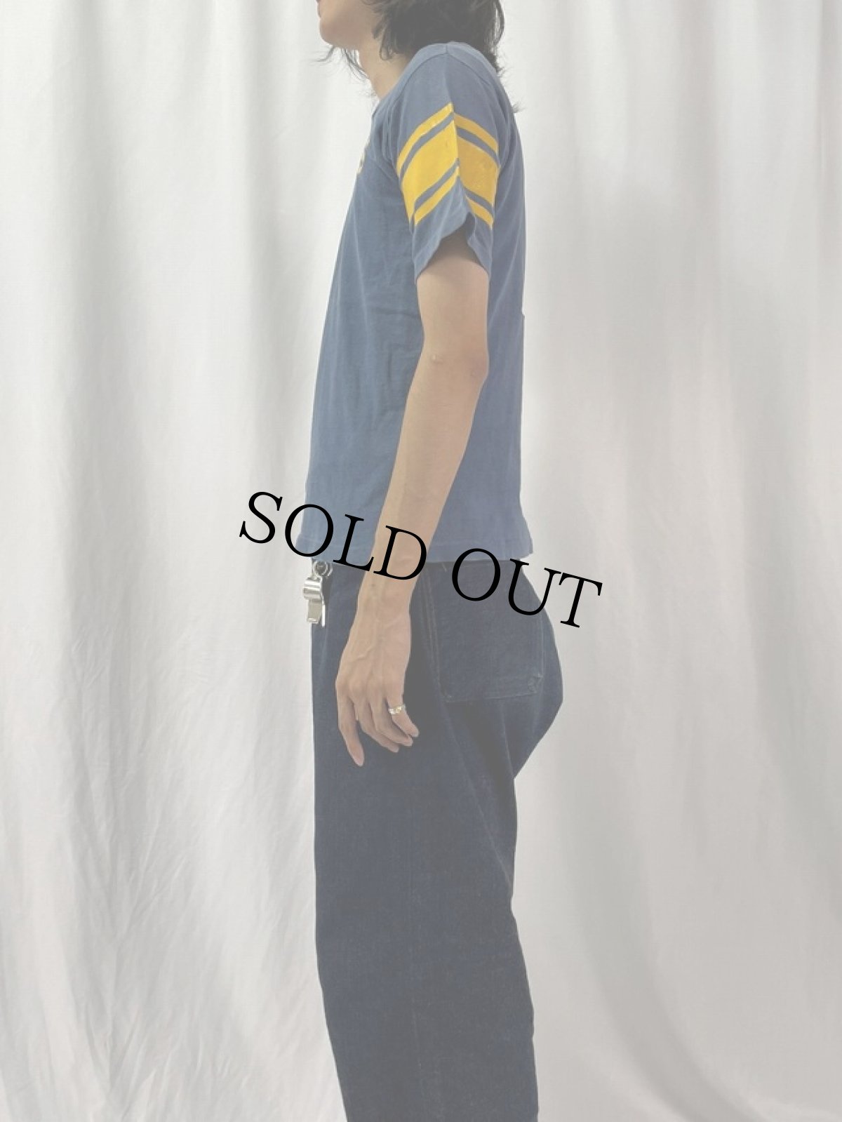 画像3: 70's Champion USA製 バータグ "STEELERS" プリントTシャツ M (3)