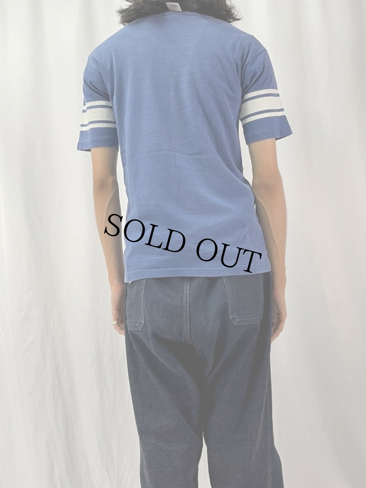 画像4: 70's Champion USA製 バータグ "PACIFICA 79" プリントTシャツ M (4)