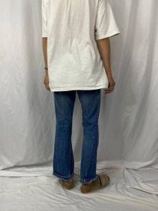 画像4: 70〜80's Levi's 646-0217 オレンジタブ ベルボトムデニムパンツ W31 (4)