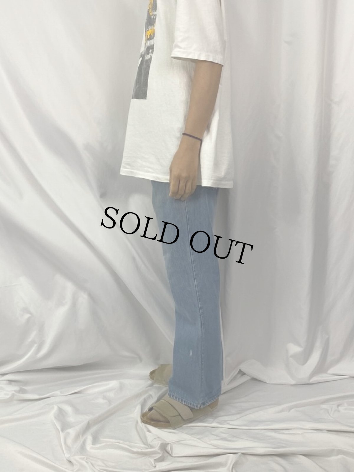 画像3: 70〜80's Levi's 646 オレンジタブ ベルボトムデニムパンツ W5 (3)