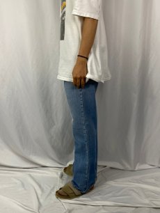 画像3: 70〜80's Levi's 646-0217 オレンジタブ ベルボトムデニムパンツ W35 (3)