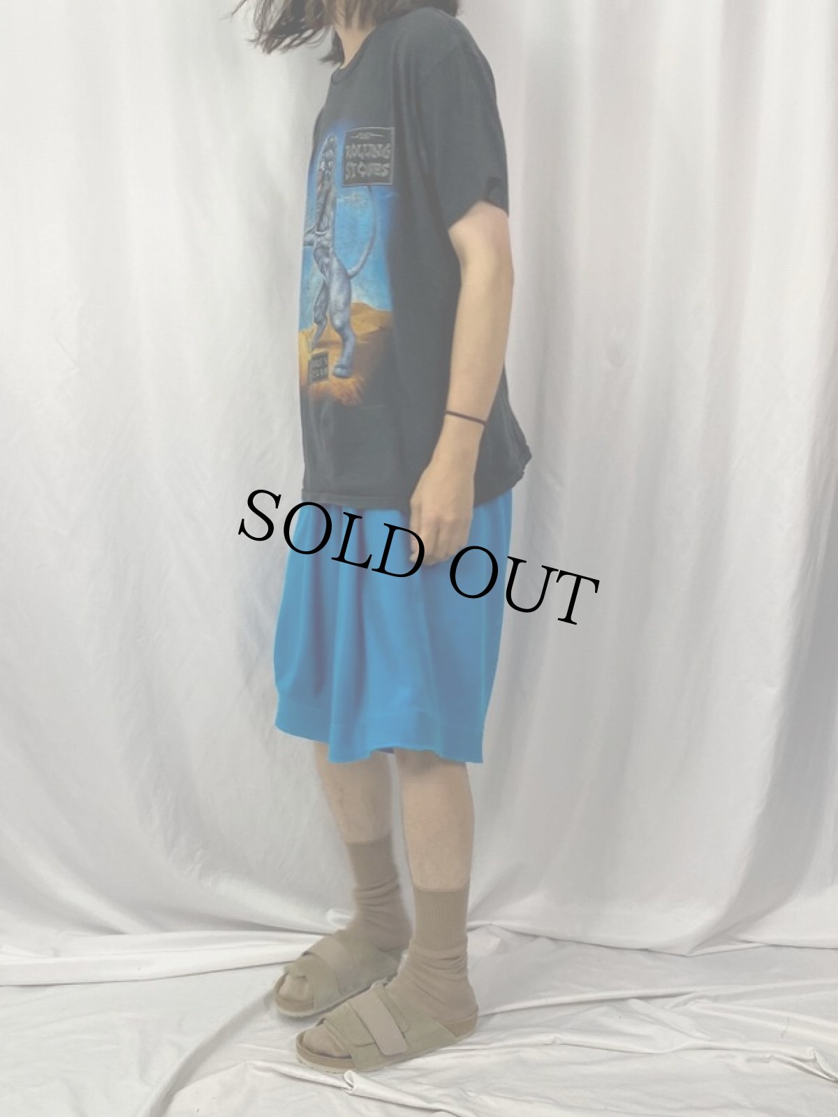 画像3: 90's ROLLING STONES USA製 ロックバンドツアーTシャツ L (3)