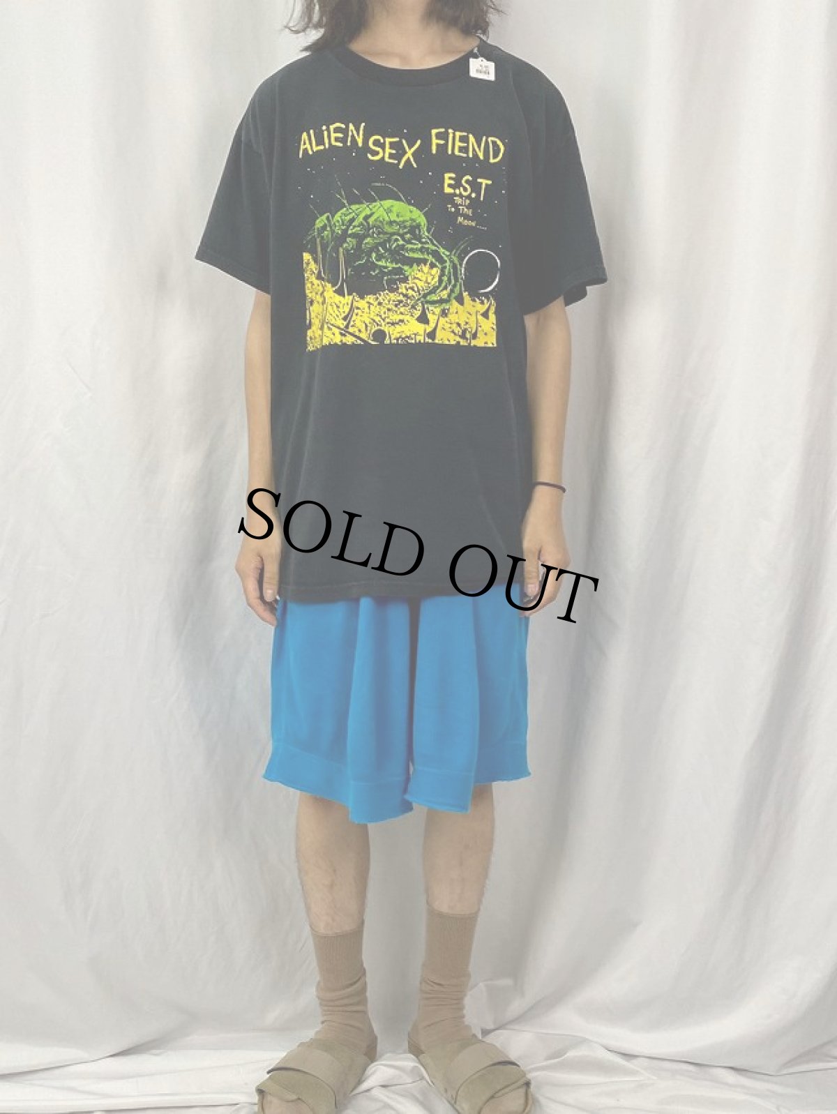 画像2: ALIEN SEX FIEND ゴシックロックバンドTシャツ XL (2)