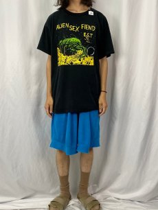 画像2: ALIEN SEX FIEND ゴシックロックバンドTシャツ XL (2)