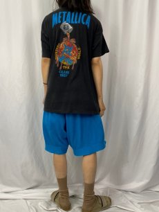 画像4: 90's METALLICA "COVERING THE WORLD" ロックバンドツアーTシャツ XL (4)