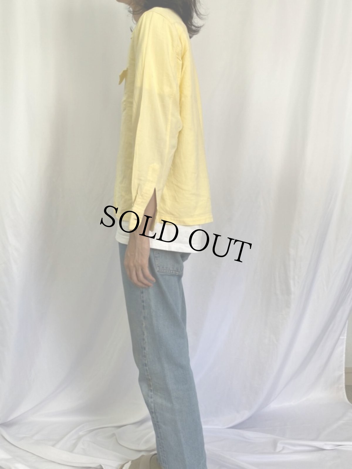 画像3: 50's California by CREVELING コットンオープンカラーシャツ L (3)