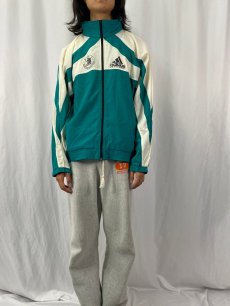 画像2: 90's adidas EQUIPMENT "1993 BOSTON MARATHON" ナイロンジャケット M (2)