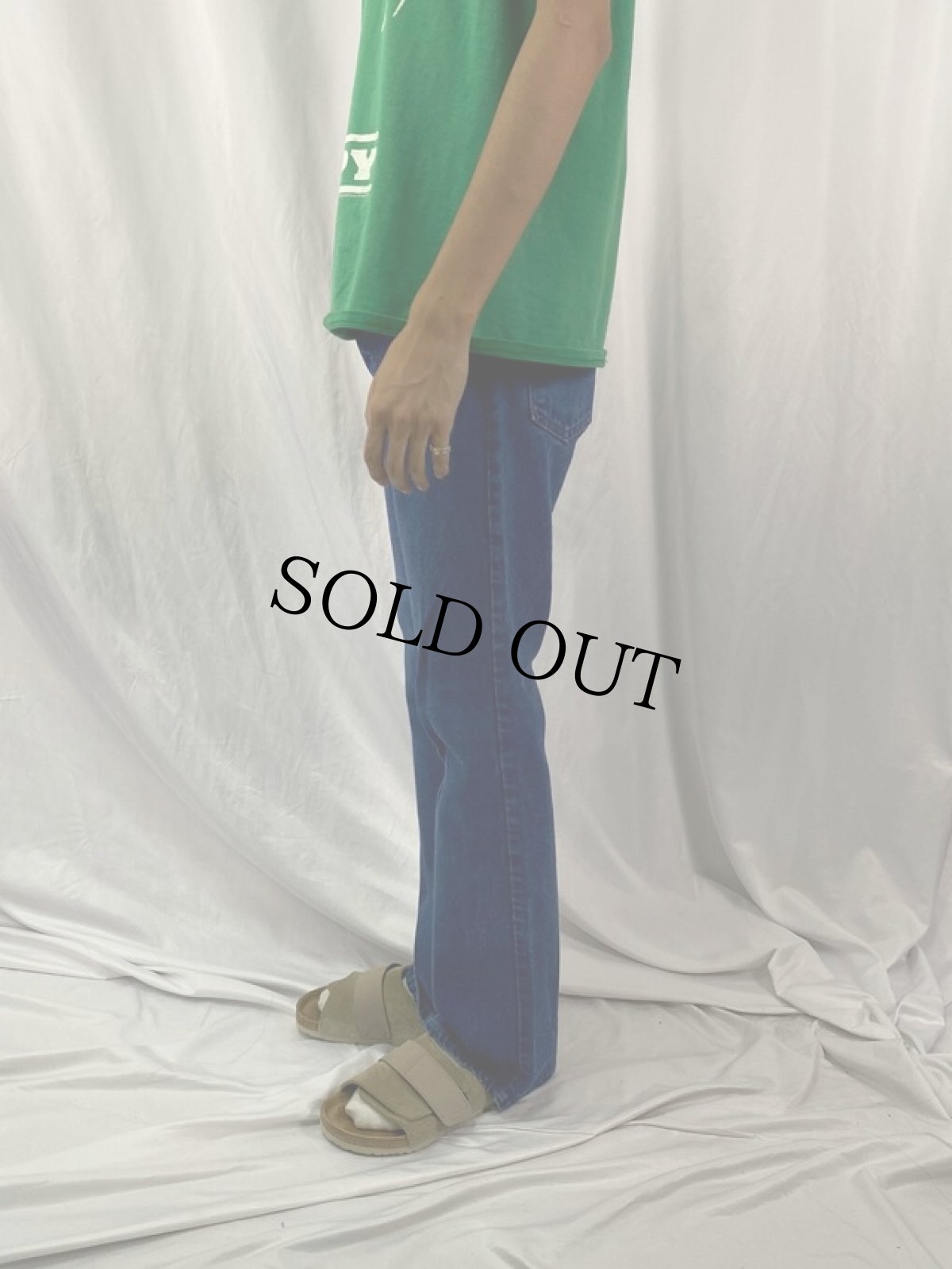 画像3: 80's Levi's 646-0217 ベルボトムデニムパンツ W31 (3)