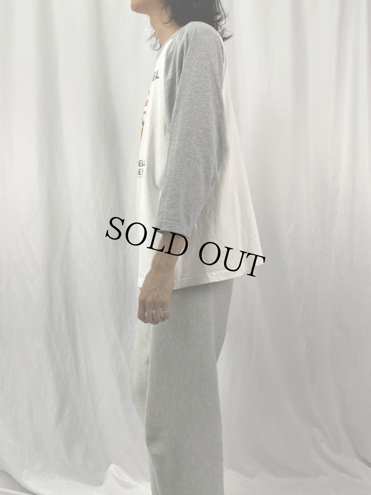 画像3: SOUTH PARK USA製 キャラクタープリント ラグランTシャツ XL (3)