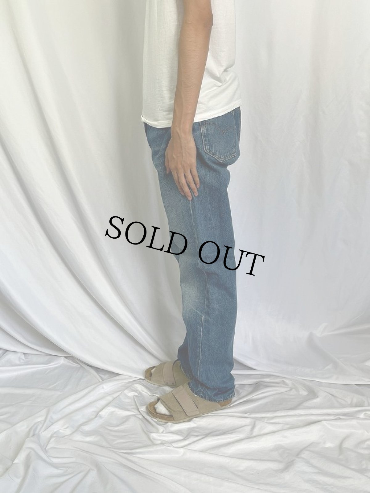 画像3: 90's Levi's 501 USA製 デニムパンツ W35 (3)