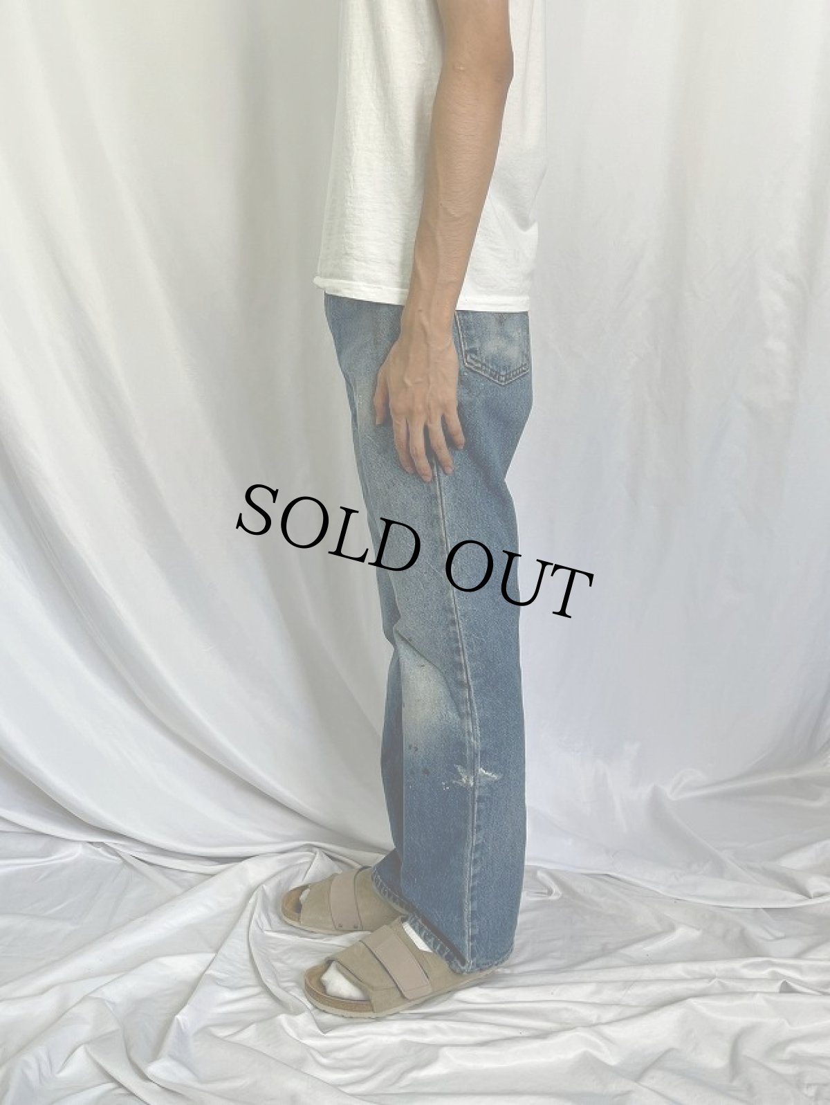 画像3: 80's Levi's 517-0217 USA製 ブーツカットデニムパンツ W32 (3)