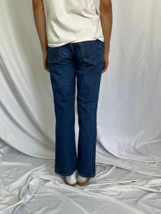 画像4: 80's Levi's 517-0217 USA製 ブーツカットデニムパンツ W30 (4)