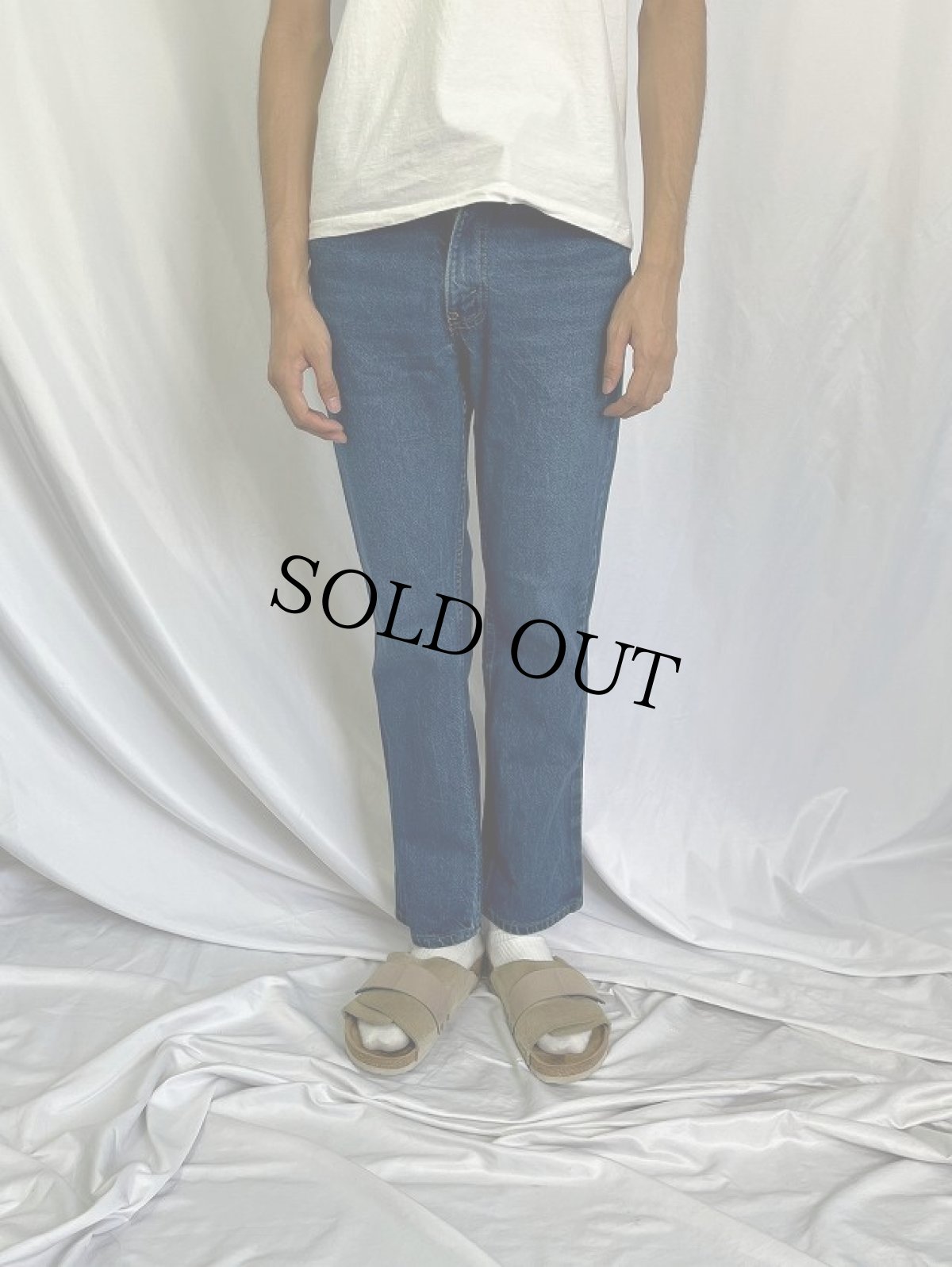 画像2: 80's Levi's 517-0217 USA製 ブーツカットデニムパンツ W30 (2)