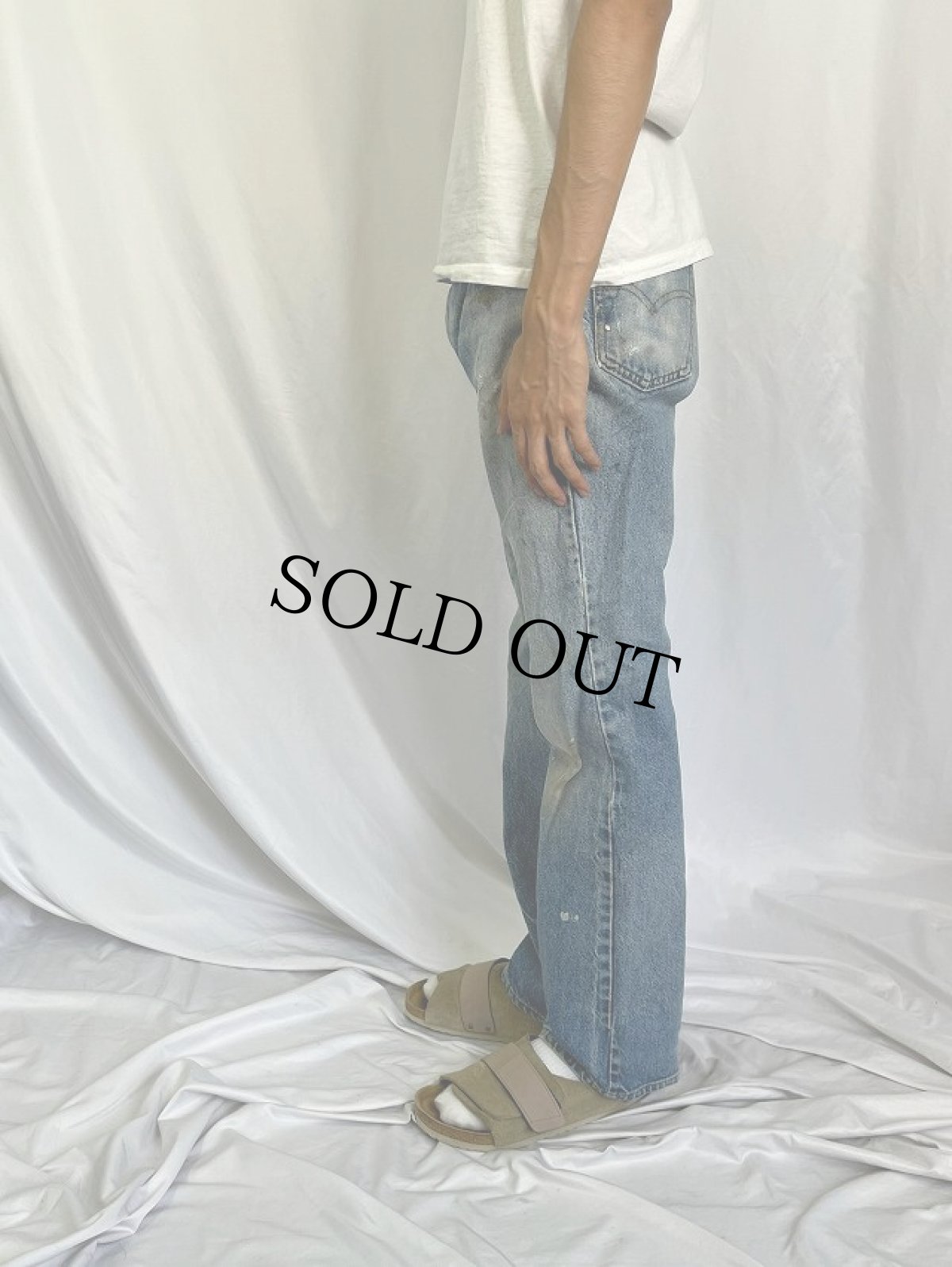 画像3: 80's Levi's 517-0217 USA製 ブーツカットデニムパンツ W32 (3)