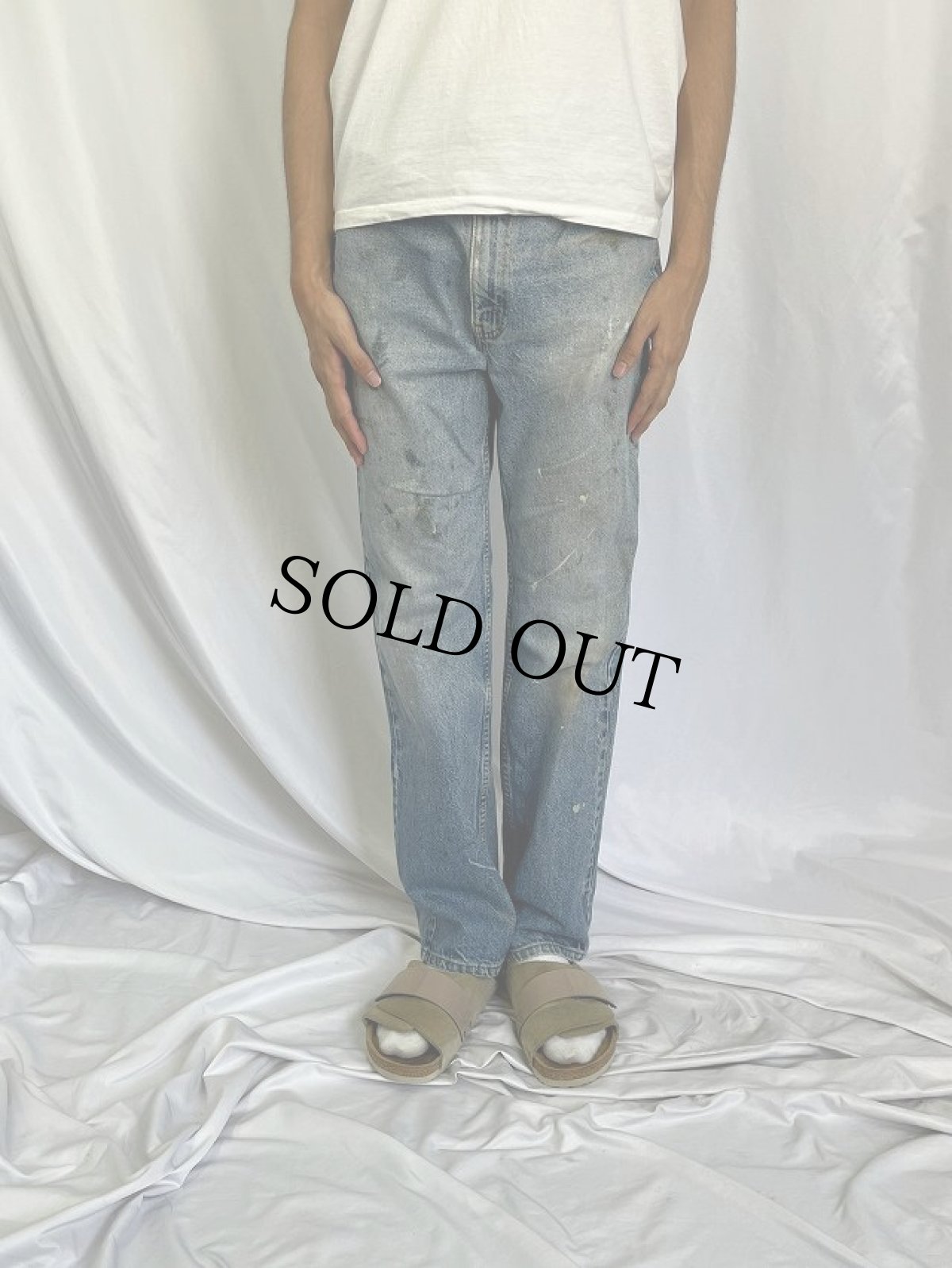 画像2: 80's Levi's 517-0217 USA製 ブーツカットデニムパンツ W32 (2)