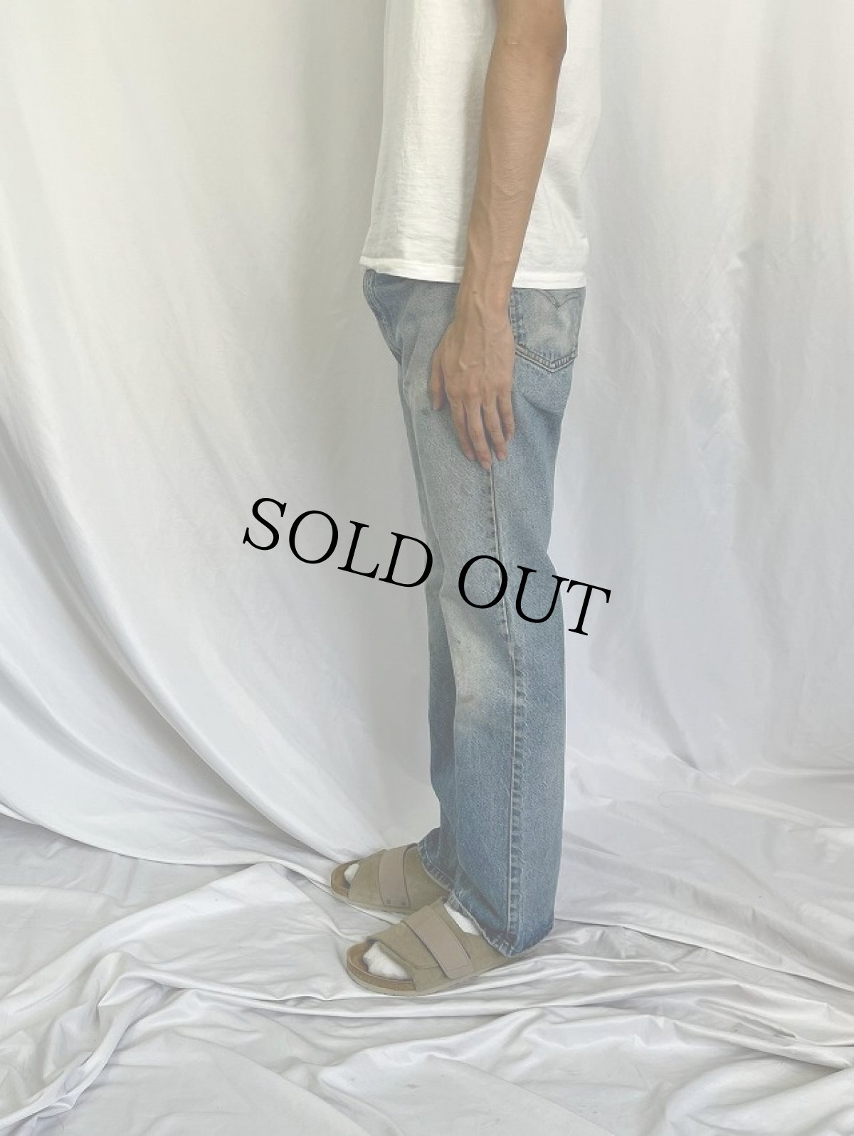 画像3: 80's Levi's 517-0217 USA製 ブーツカットデニムパンツ W32 (3)