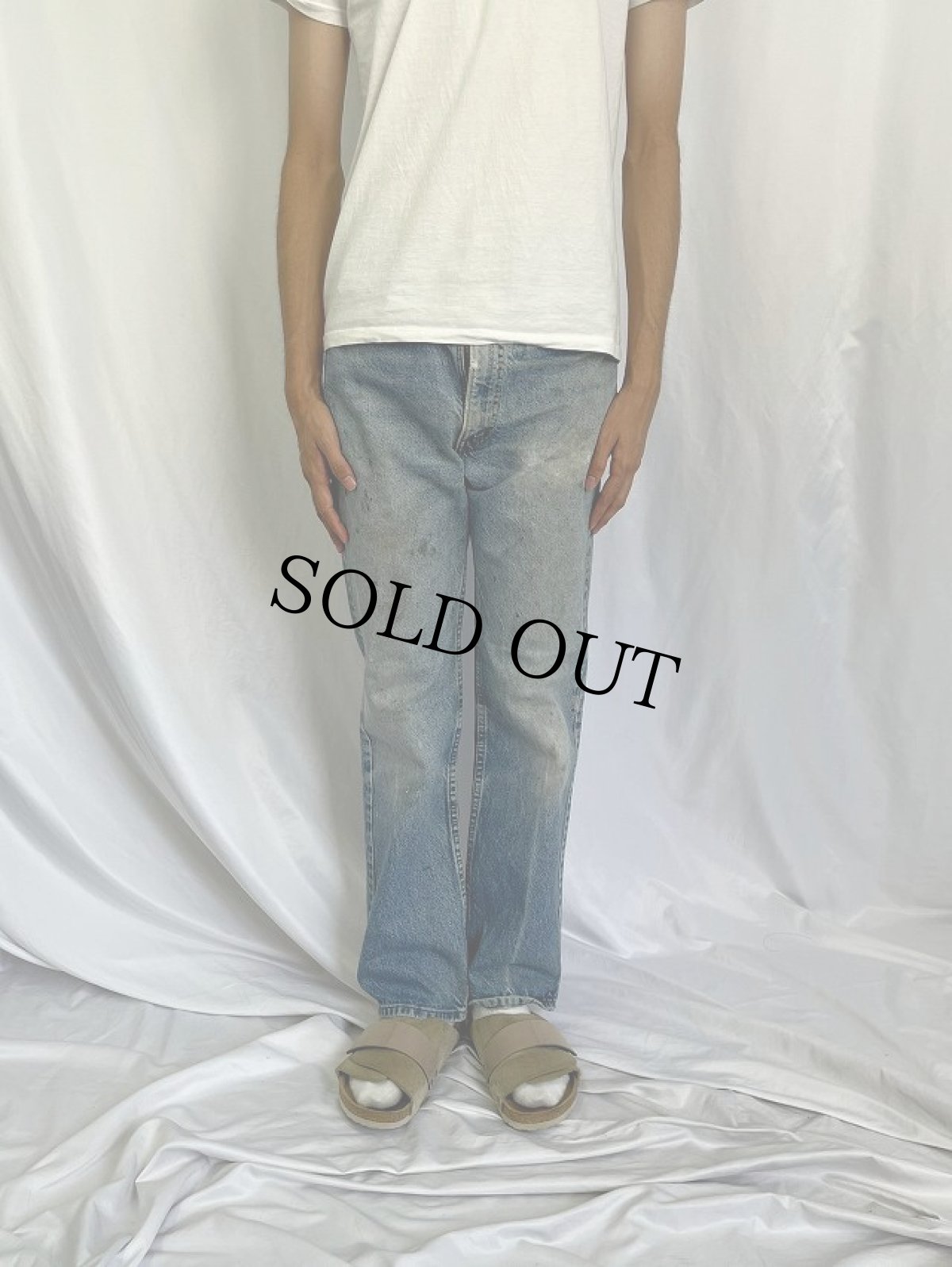 画像2: 80's Levi's 517-0217 USA製 ブーツカットデニムパンツ W32 (2)