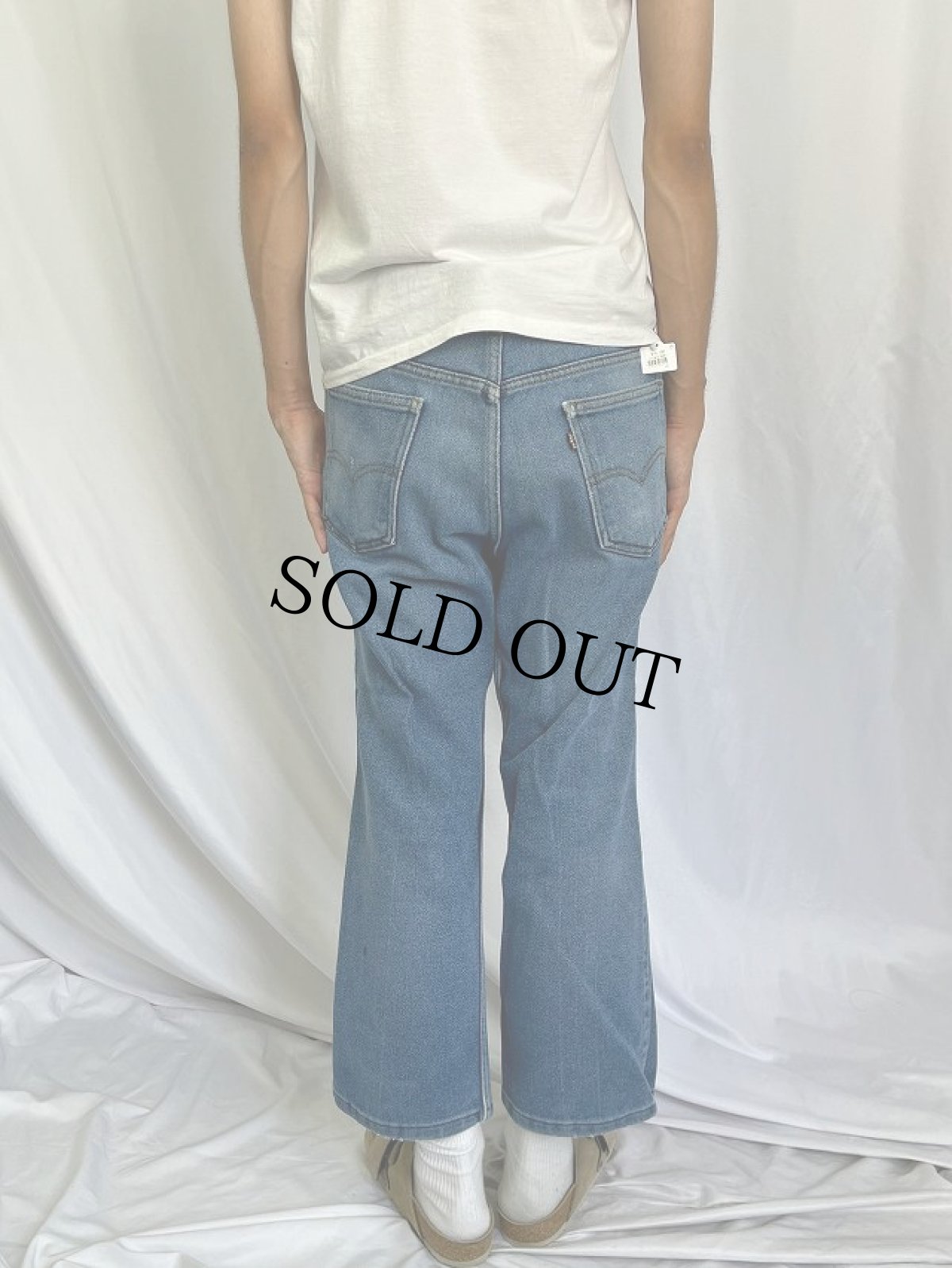 画像4: 90's Levi's 517 USA製 ブーツカットデニムパンツ W36 (4)