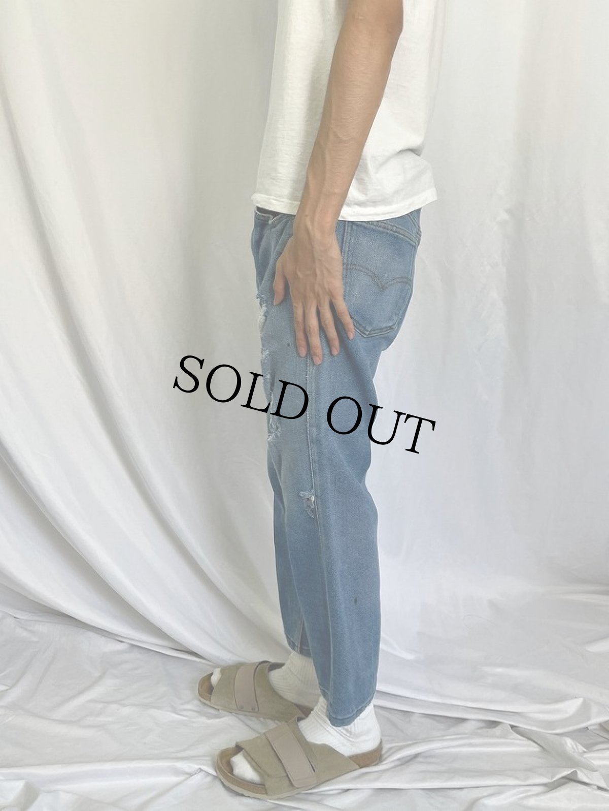 画像3: 90's Levi's 517 USA製 ブーツカットデニムパンツ W36 (3)