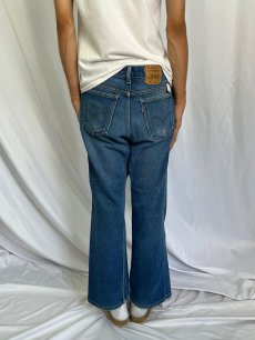 画像4: 90's Levi's 517-0217 USA製 ブーツカットデニムパンツ W35 (4)