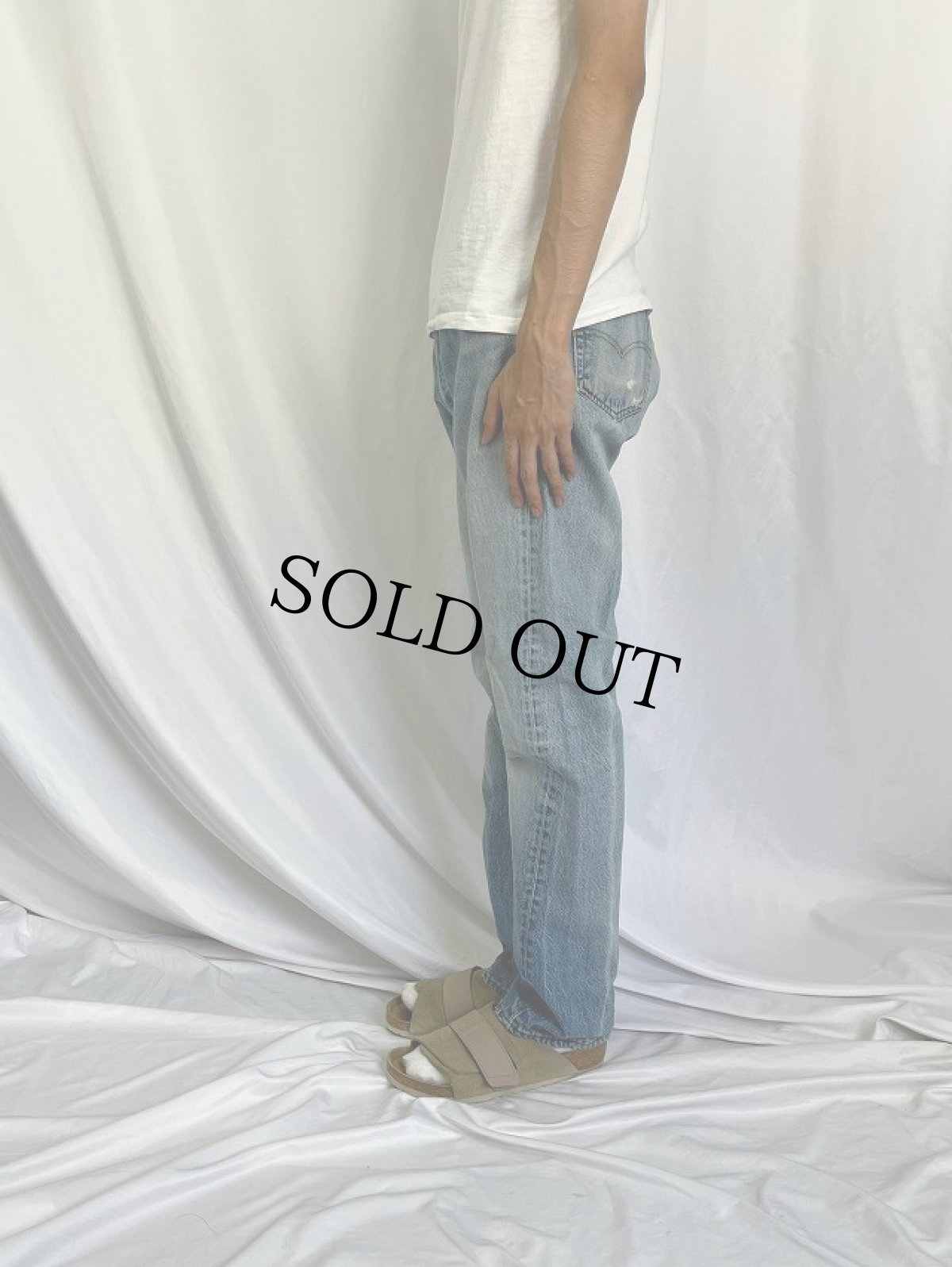 画像3: 80's Levi's 501 USA製 デニムパンツ W32 (3)