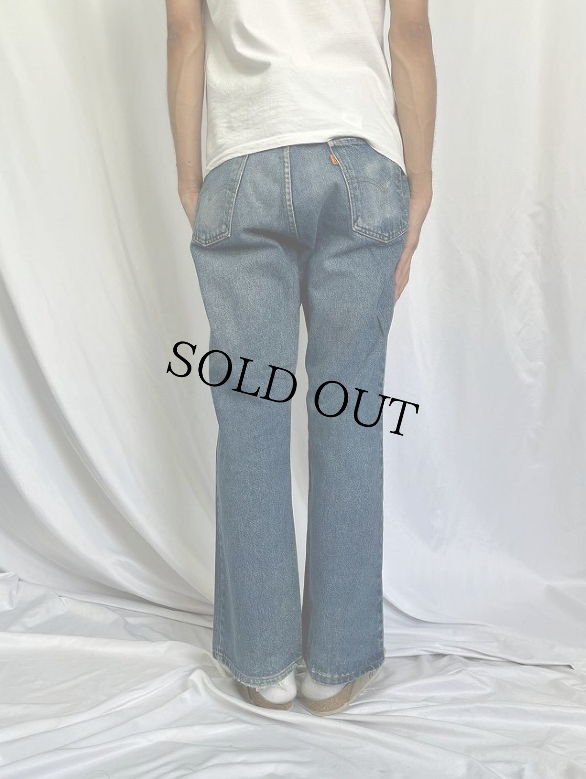 画像4: 70〜80's Levi's 517-0217 ブーツカットデニムパンツ W35 (4)