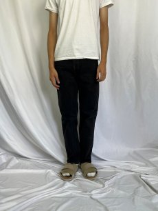 画像2: 90's Levi's 505 USA製 ブラックデニムパンツ W32 (2)