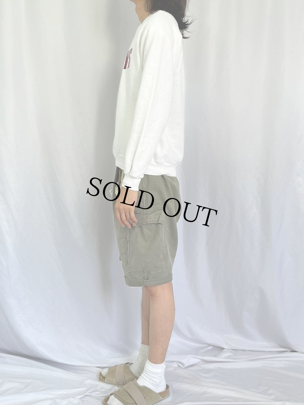 画像3: 90's HERSHEY'S USA製 お菓子ロゴ プリントスウェット L (3)