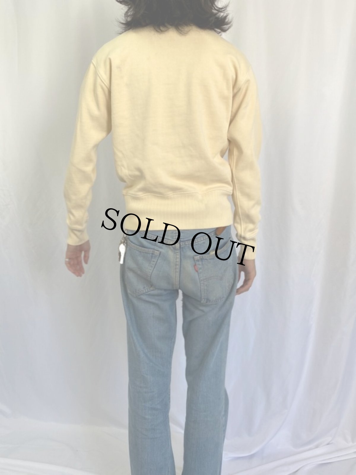 画像4: Ralph Lauren RRL "MILITARY TYPE" フラップポケット付きスウェット S (4)