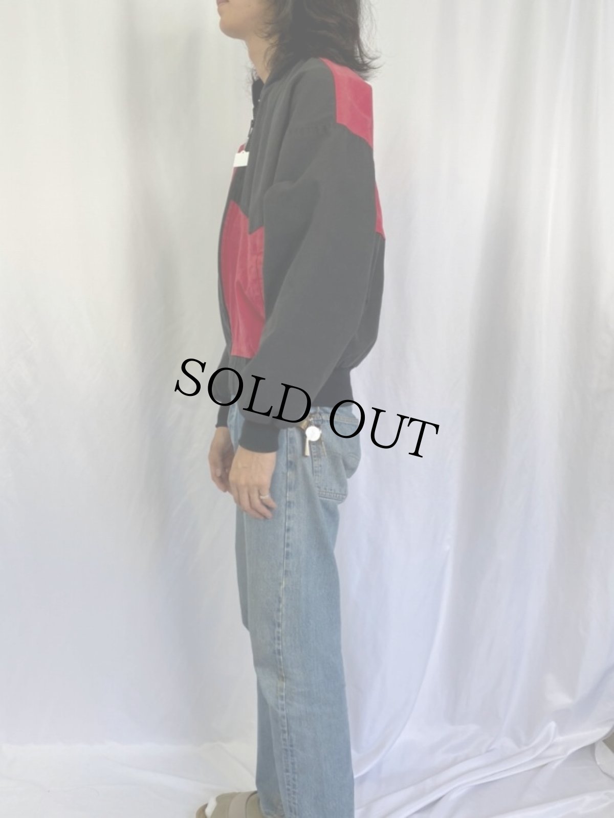 画像3: 90's BEE-WILD ツートーン ダックジャケット M (3)