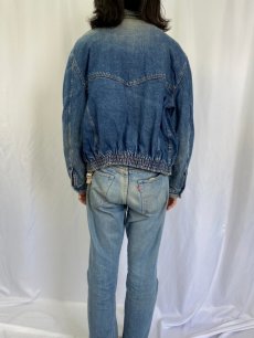 画像4: 80's Levi's 75069-0214 デニムブルゾン XL (4)