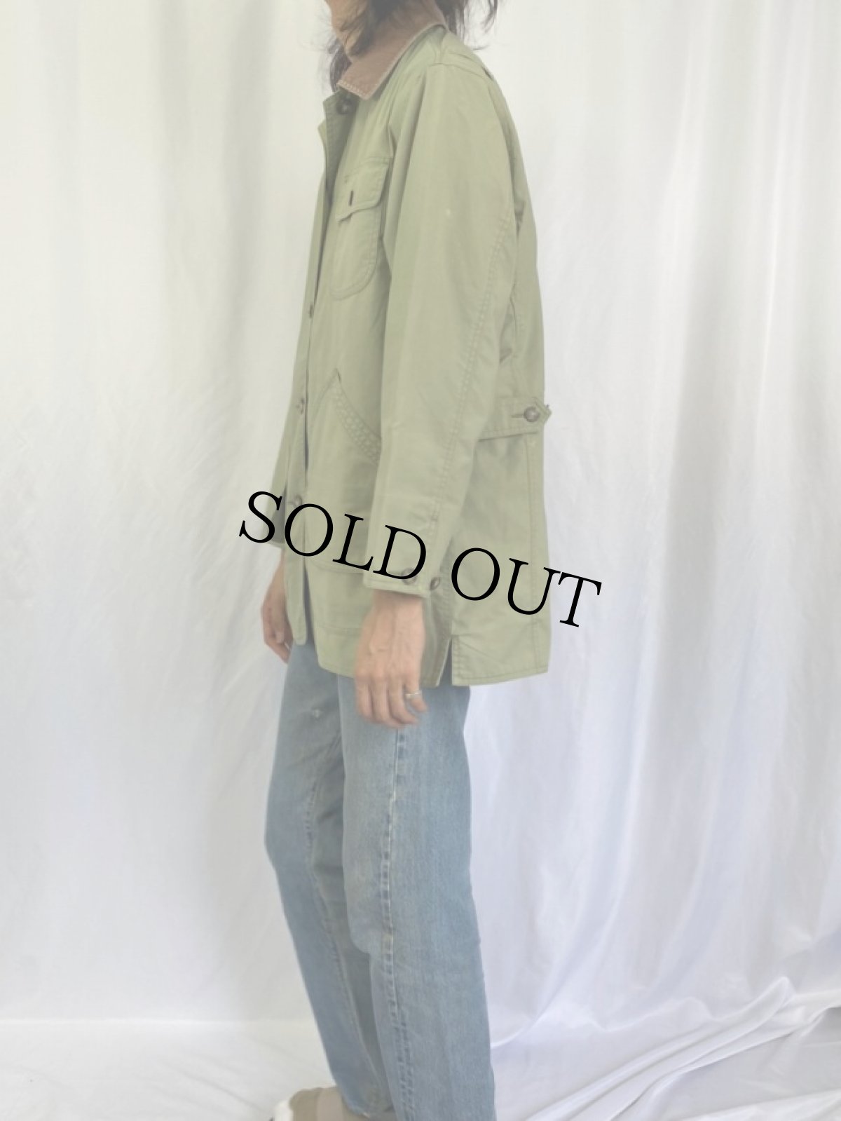 画像3: L.L.Bean コットンハンティングジャケット M (3)