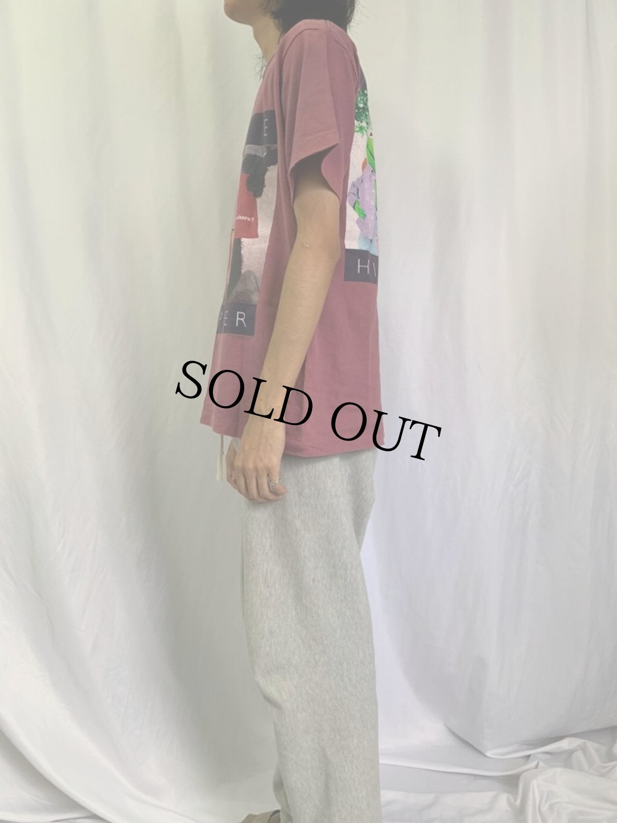 画像3: 90's The Muppets USA製 "KERMIE HILFLIPPER" TOMMYパロディTシャツ L (3)