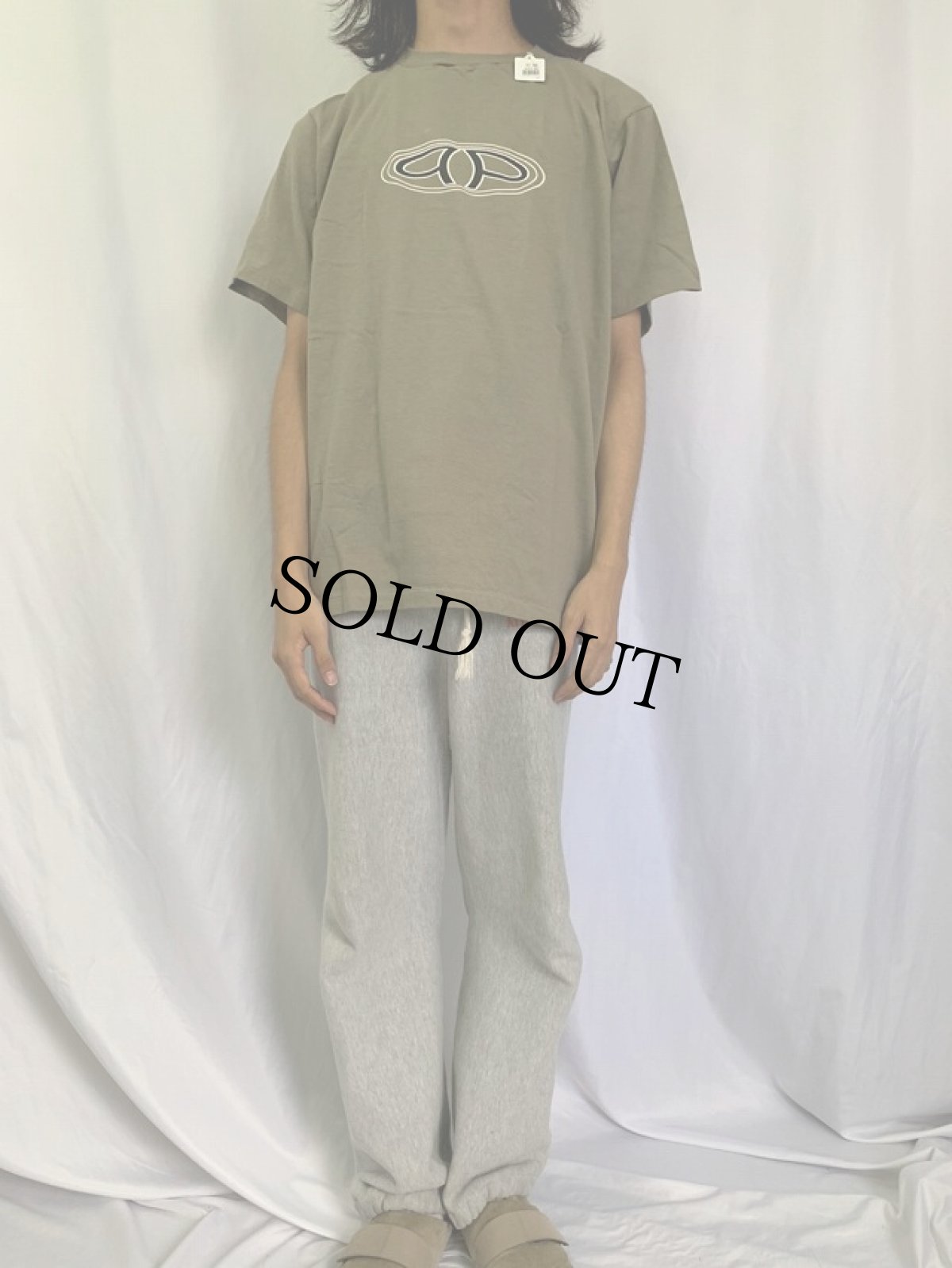 画像2: 90's PIGPEN USA製 キャラクターパロディTシャツ L (2)