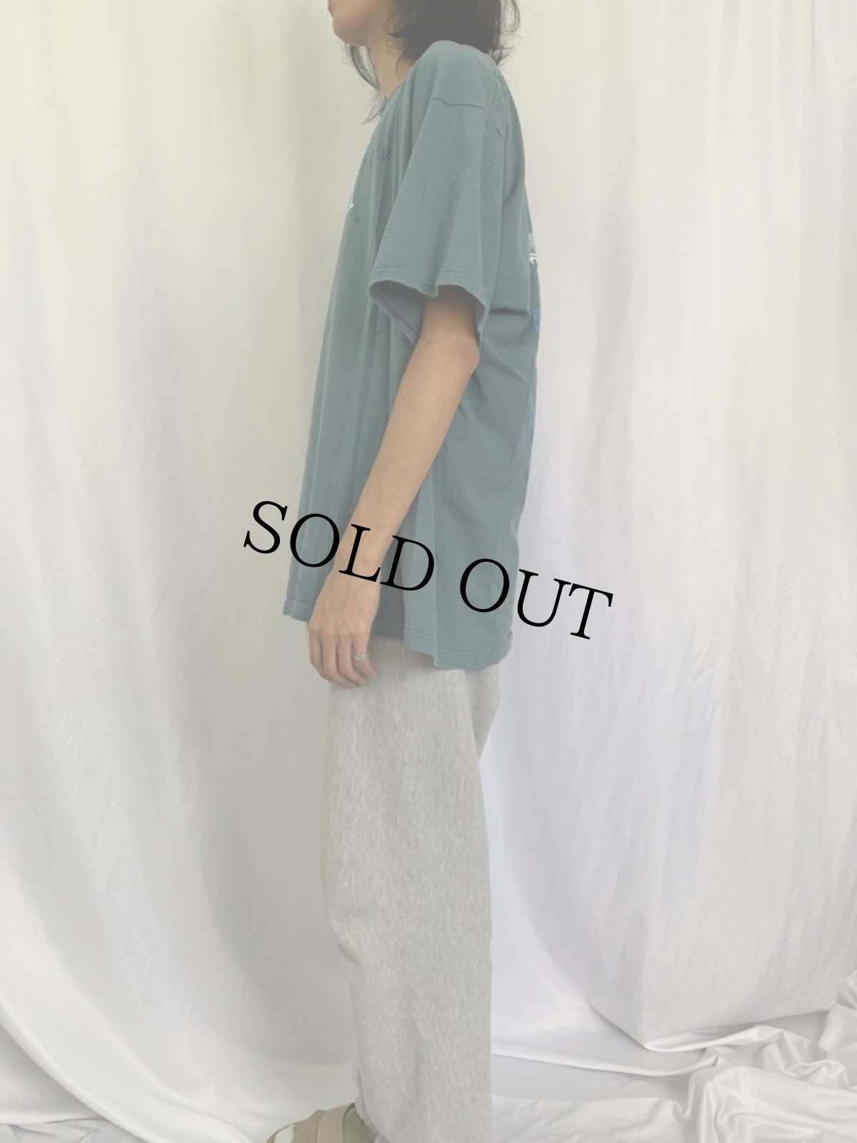 画像4: 90's COOKIE MONSTER USA製 "Calvin Klein"パロディTシャツ XL (4)