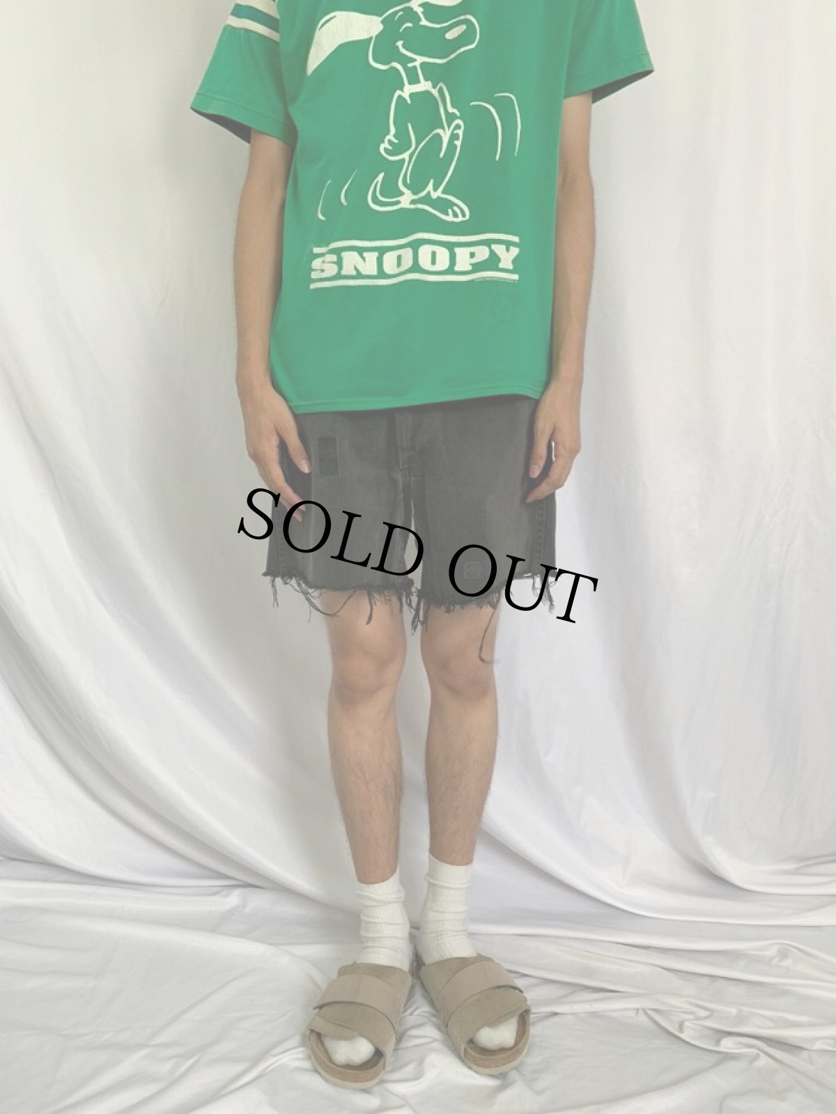 画像3: 60's Can't Bust'Em "FRISKO JEENS" カットオフ ツイルワークショーツ W31 (3)