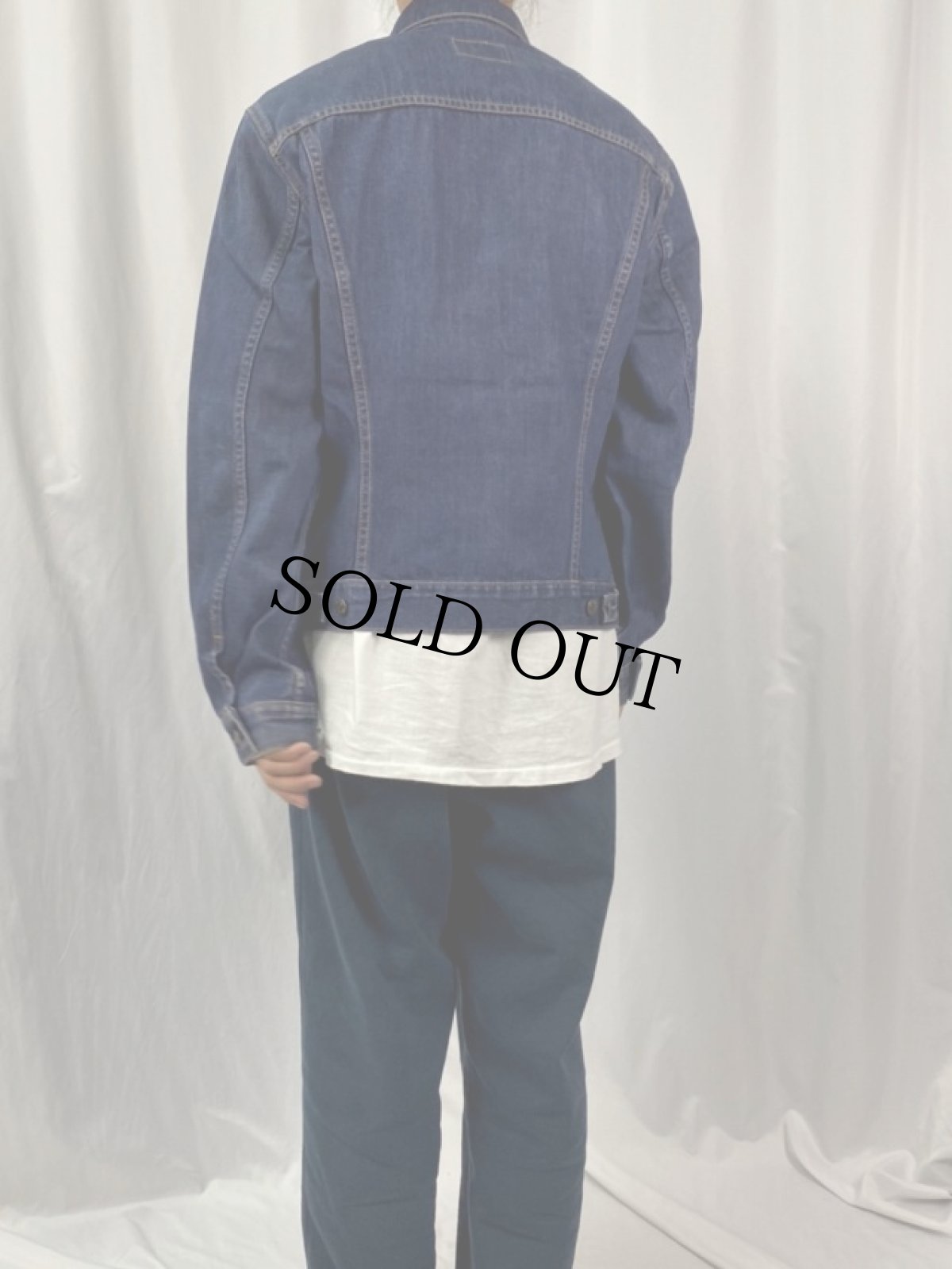 画像4: 90's Levi's 71506-0216 USA製 デニムジャケット 46L (4)