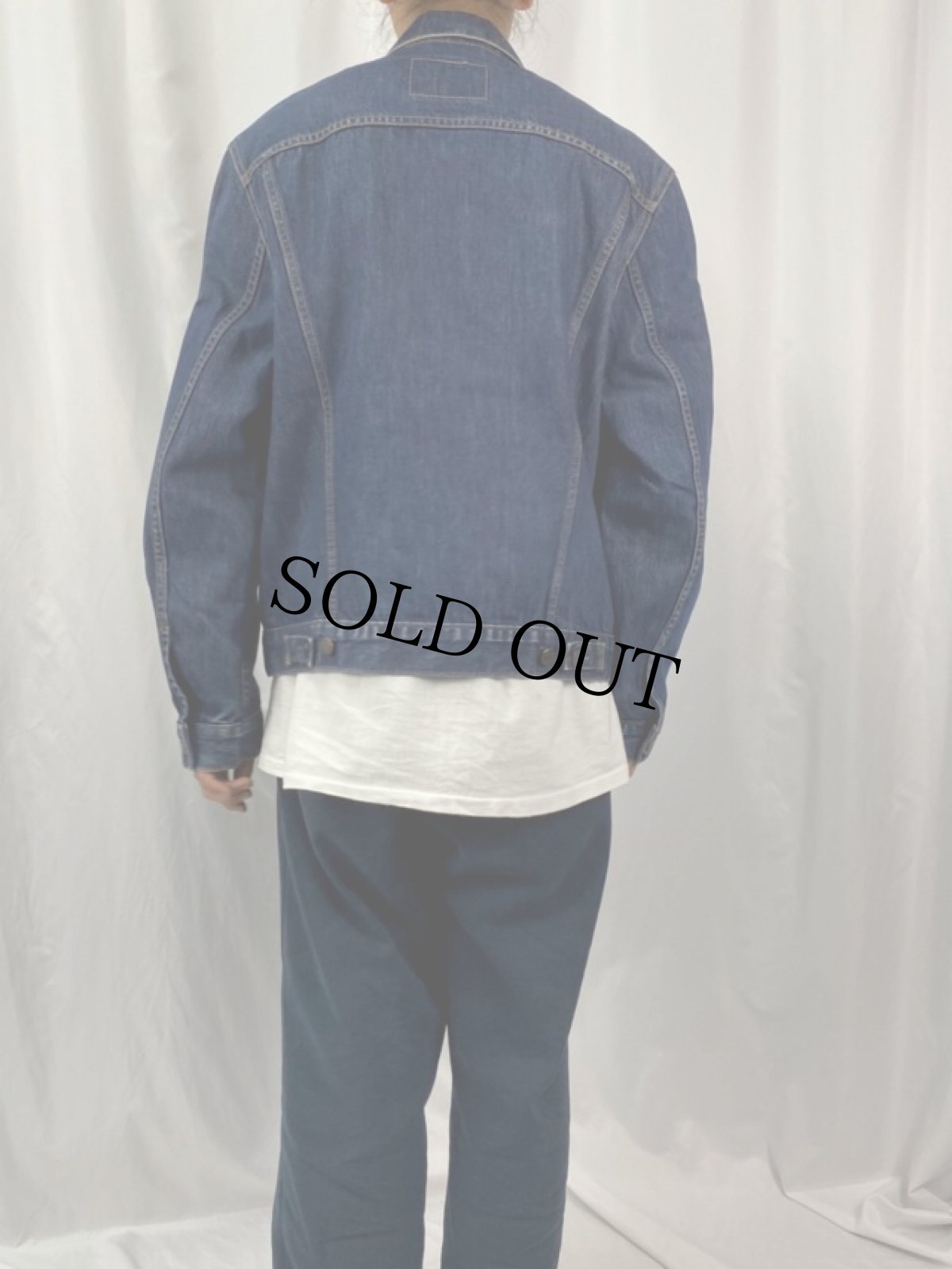 画像4: 90's Levi's 70506-0216 USA製 デニムジャケット 44 (4)