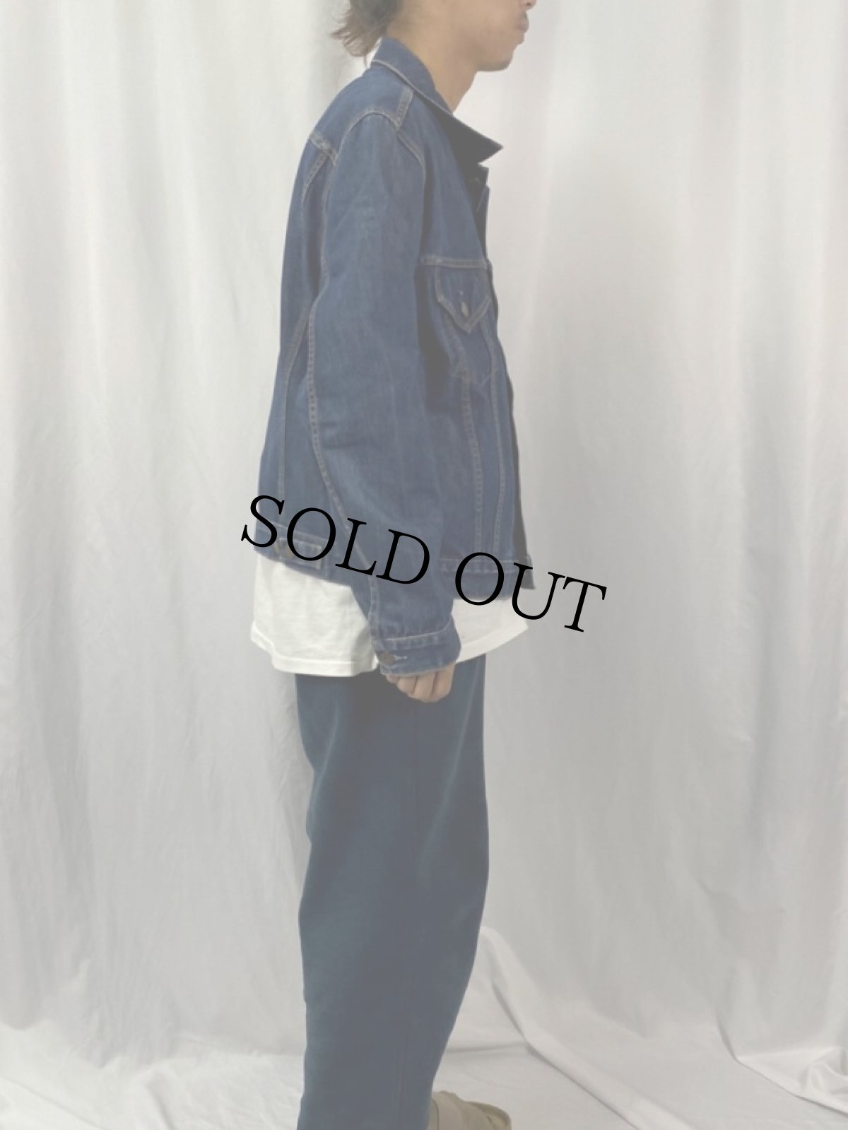 画像3: 90's Levi's 70506-0216 USA製 デニムジャケット 44 (3)