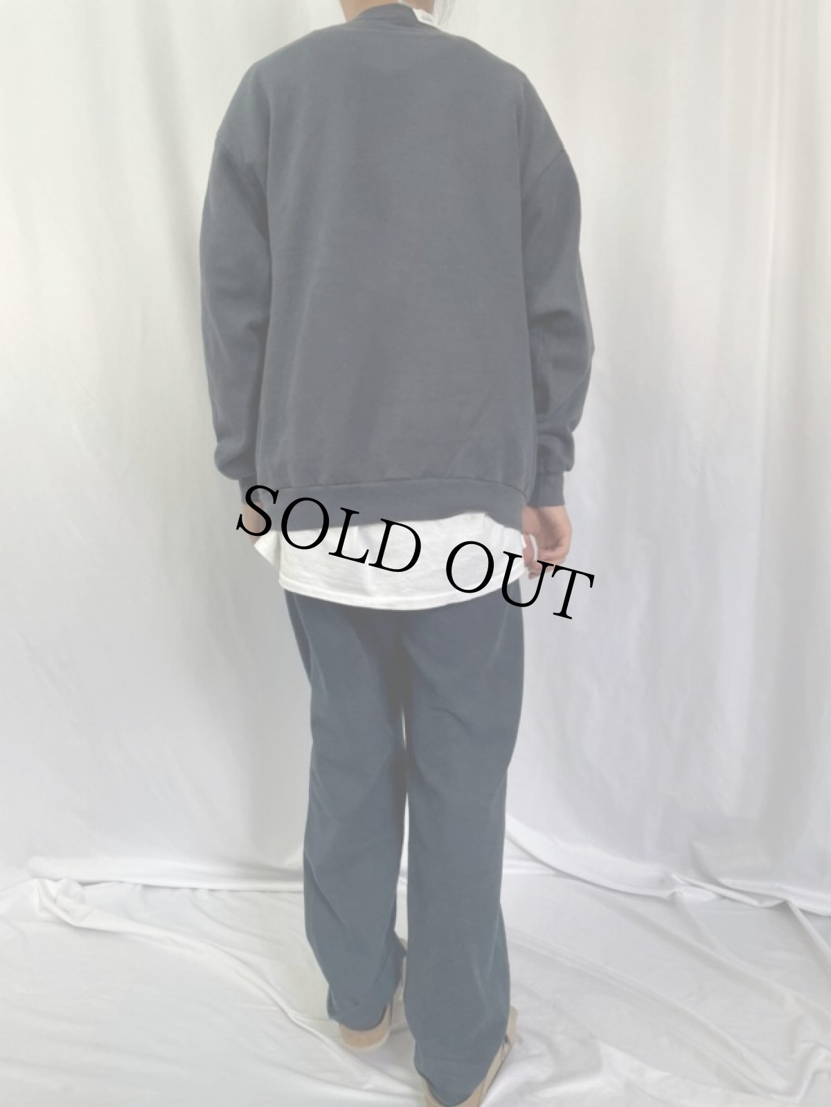 画像4: 90's Disney USA製 MICKEY MOUSE キャラクタースウェット XL (4)